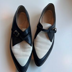 Made in Italy j crew , brogues with strap